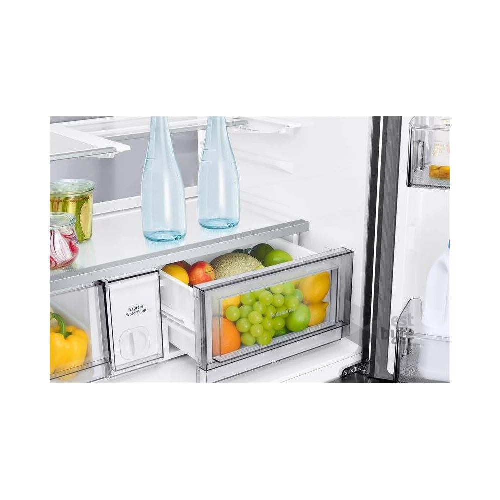 Samsung RM90F67CEC/EOfrancia ajtós, Hűtő:399L, Fagyasztó:255L, hűtőszekrény