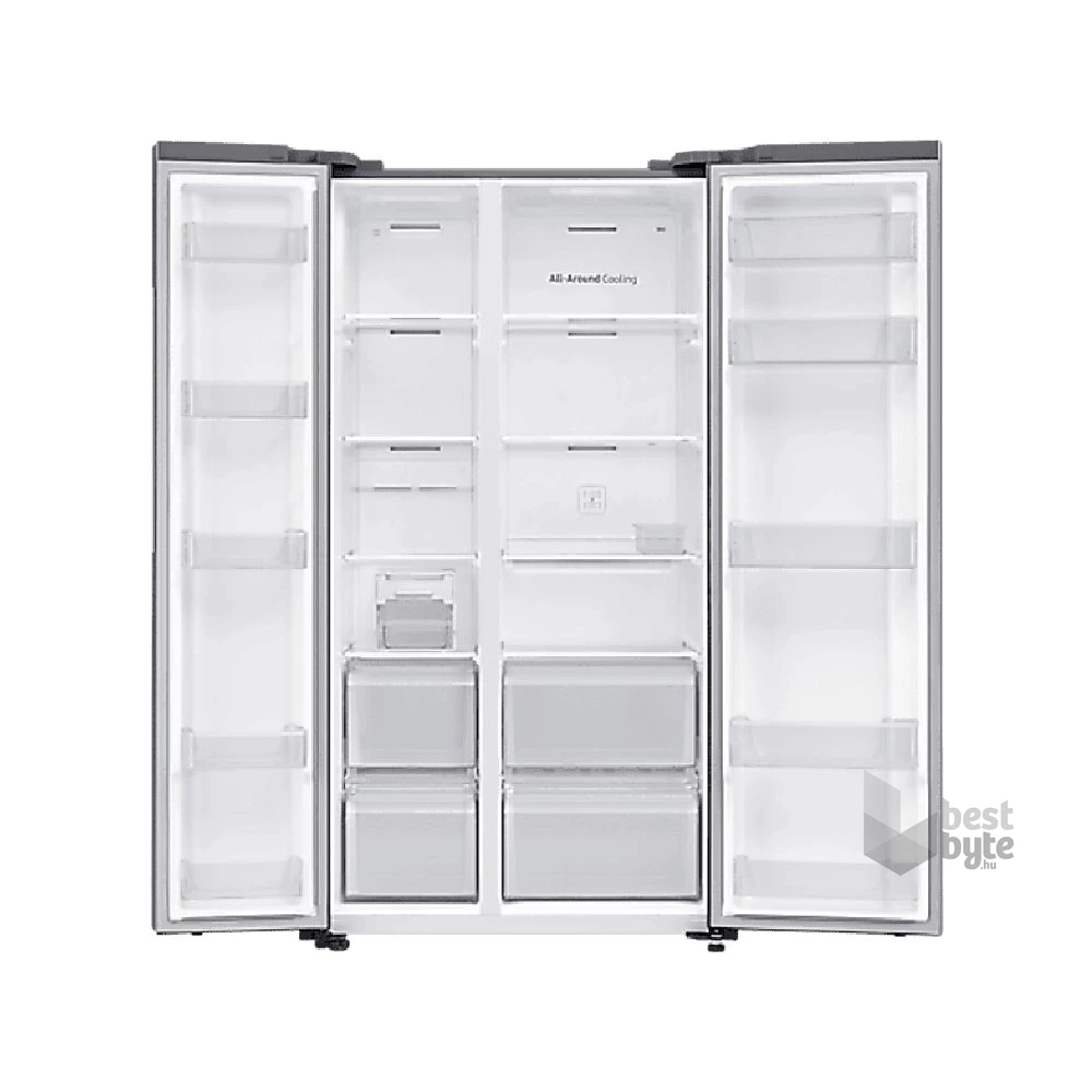 Samsung RS62DG5003S9EO inox, Side-by-Side, Hűtő:418L, Fagyasztó:237L, hűtőszekrény