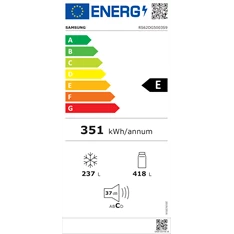 Samsung RS62DG5003S9EO inox, Side-by-Side, Hűtő:418L, Fagyasztó:237L, hűtőszekrény