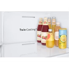 Samsung RS66A8100S9/EF ezüst, Side-by-Side, Hűtő:409L, Fagyasztó:243L, Twin Cooling Plus hűtőszekrény