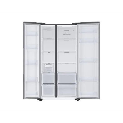 Samsung RS66A8100S9/EF ezüst, Side-by-Side, Hűtő:409L, Fagyasztó:243L, Twin Cooling Plus hűtőszekrény