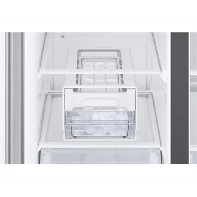 Samsung RS66A8100S9/EF ezüst, Side-by-Side, Hűtő:409L, Fagyasztó:243L, Twin Cooling Plus hűtőszekrény