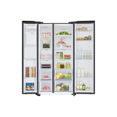 Samsung RS67A8811B1/EF fekete Side-by-Side hűtőszekrény