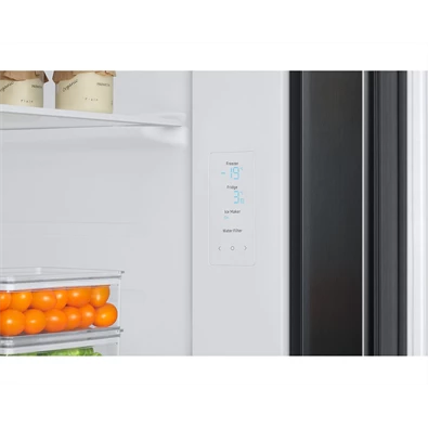 Samsung RS67A8811B1/EF fekete Side-by-Side hűtőszekrény