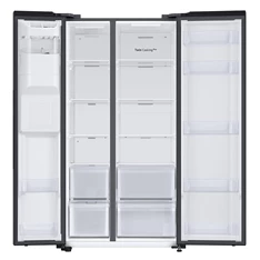 Samsung RS67A8811B1/EF fekete Side-by-Side hűtőszekrény