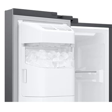 Samsung RS68A8821S9/EF ezüst, Side-by-Side, Hűtő:409L, Fagyasztó:225L, Twin Cooling Plus hűtőszekrény