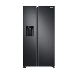 Samsung RS68A8831B1/EF fekete, Side-by-Side, Hűtő:409L, Fagyasztó:225L, Twin Cooling Plus hűtőszekrény
