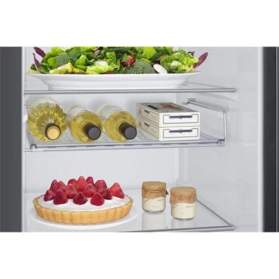 Samsung RS68A8831B1/EF fekete, Side-by-Side, Hűtő:409L, Fagyasztó:225L, Twin Cooling Plus hűtőszekrény