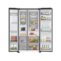 Samsung RS70F64KE feO side-by- side, Hűtő:420L, Fagyasztó:220L, hűtőszekrény