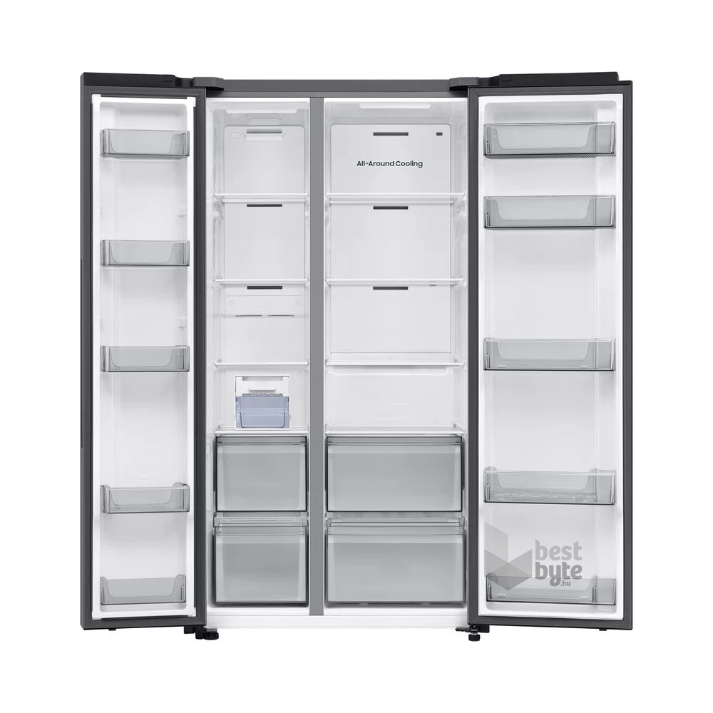 Samsung RS70F65QETEO side-by- side, Hűtő:420L, Fagyasztó:239L, hűtőszekrény