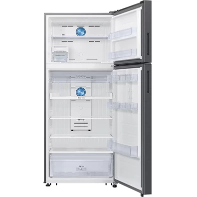 Samsung RT53DG7A14S9EO inox, felülfagyasztós, Hűtő:400L, Fagyasztó:126L, No frost hűtőszekrény
