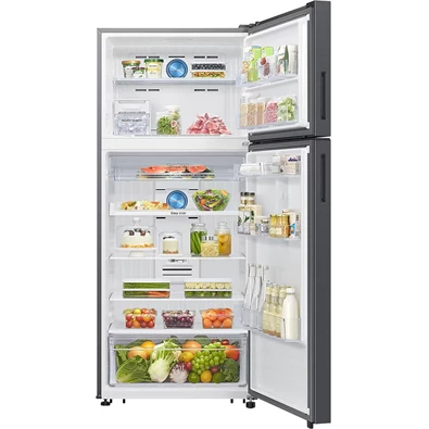 Samsung RT53DG7A14S9EO inox, felülfagyasztós, Hűtő:400L, Fagyasztó:126L, No frost hűtőszekrény