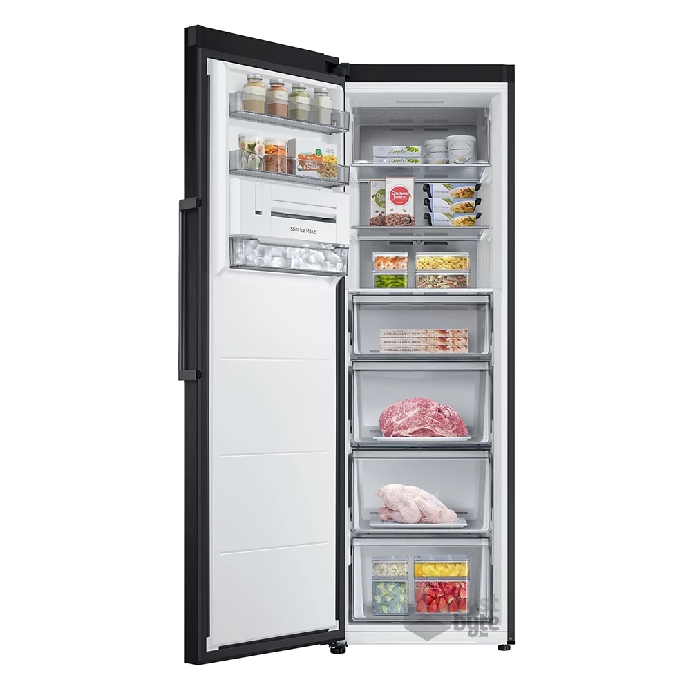 Samsung RZ32C7CBEB1/EF fekete, egyajtós, Hűtő:263L, fagyasztószekrény