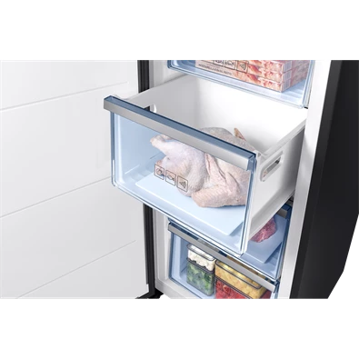 Samsung RZ32M7535B1/EF fekete, egyajtós, Fagyasztó:323L, No frost fagyasztószekrény