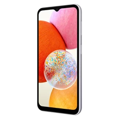 Samsung Galaxy A14 4/64GB DualSIM (SM-A146P) kártyafüggetlen okostelefon - ezüst (Android)
