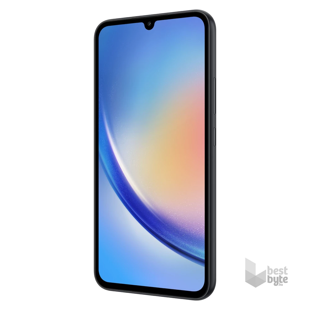 Samsung Galaxy A34 6/128GB DualSIM (SM-A346B) kártyafüggetlen okostelefon - király grafit (Android)