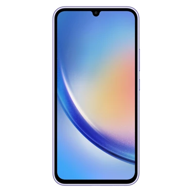 Samsung Galaxy A34 6/128GB DualSIM (SM-A346B) kártyafüggetlen okostelefon - király lila (Android)