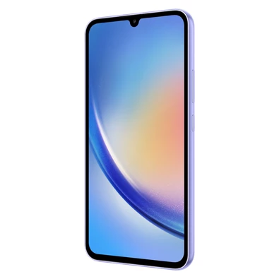 Samsung Galaxy A34 6/128GB DualSIM (SM-A346B) kártyafüggetlen okostelefon - király lila (Android)