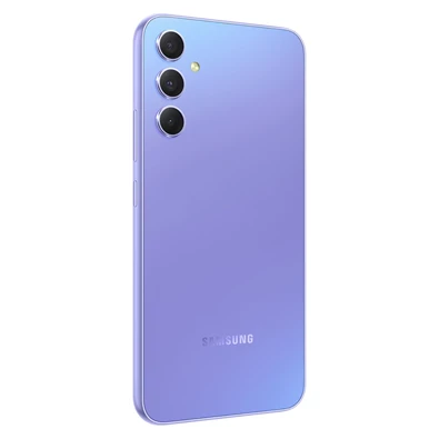 Samsung Galaxy A34 6/128GB DualSIM (SM-A346B) kártyafüggetlen okostelefon - király lila (Android)