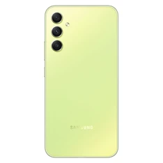 Samsung Galaxy A34 6/128GB DualSIM (SM-A346B) kártyafüggetlen okostelefon - király lime (Android)