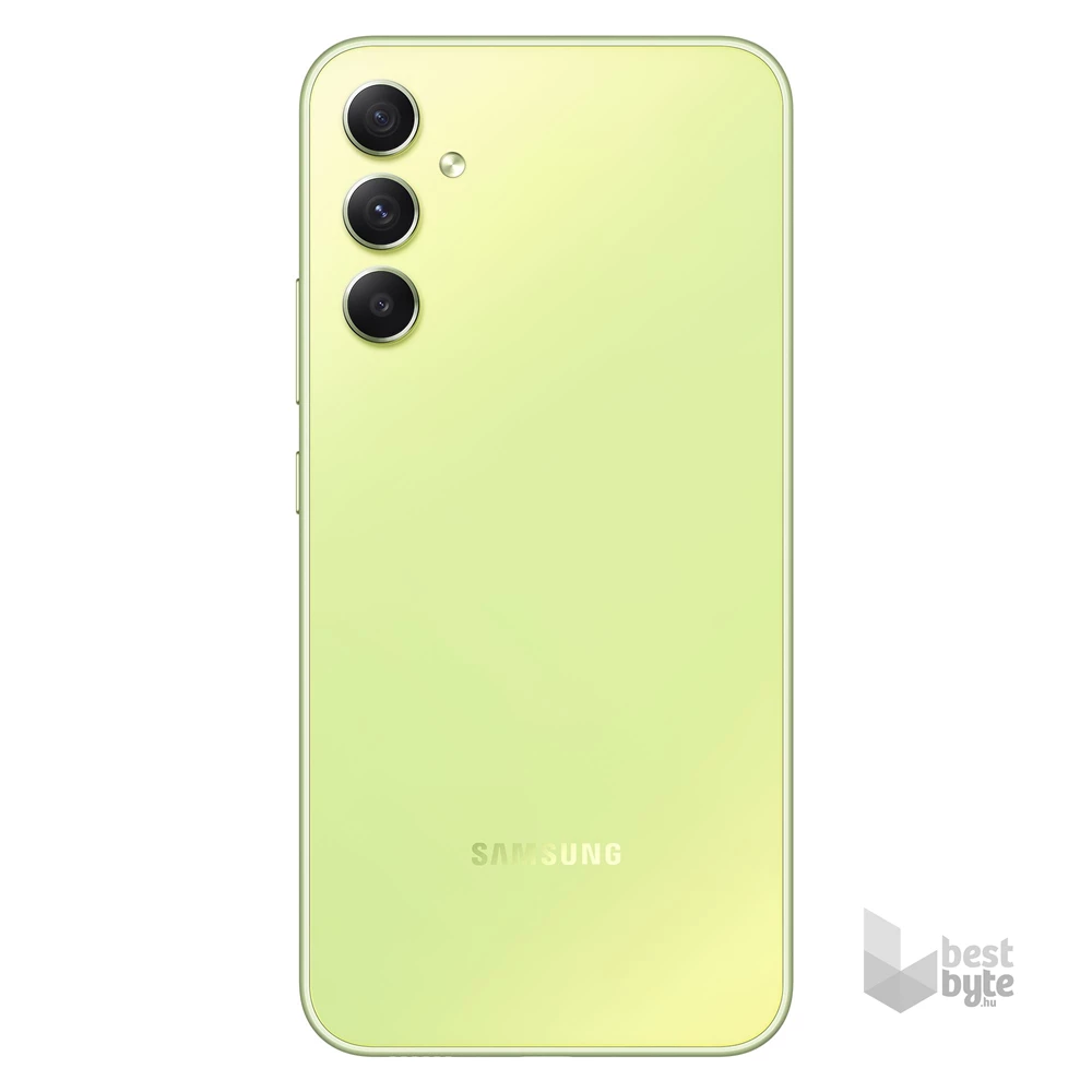 Samsung Galaxy A34 6/128GB DualSIM (SM-A346B) kártyafüggetlen okostelefon - király lime (Android)