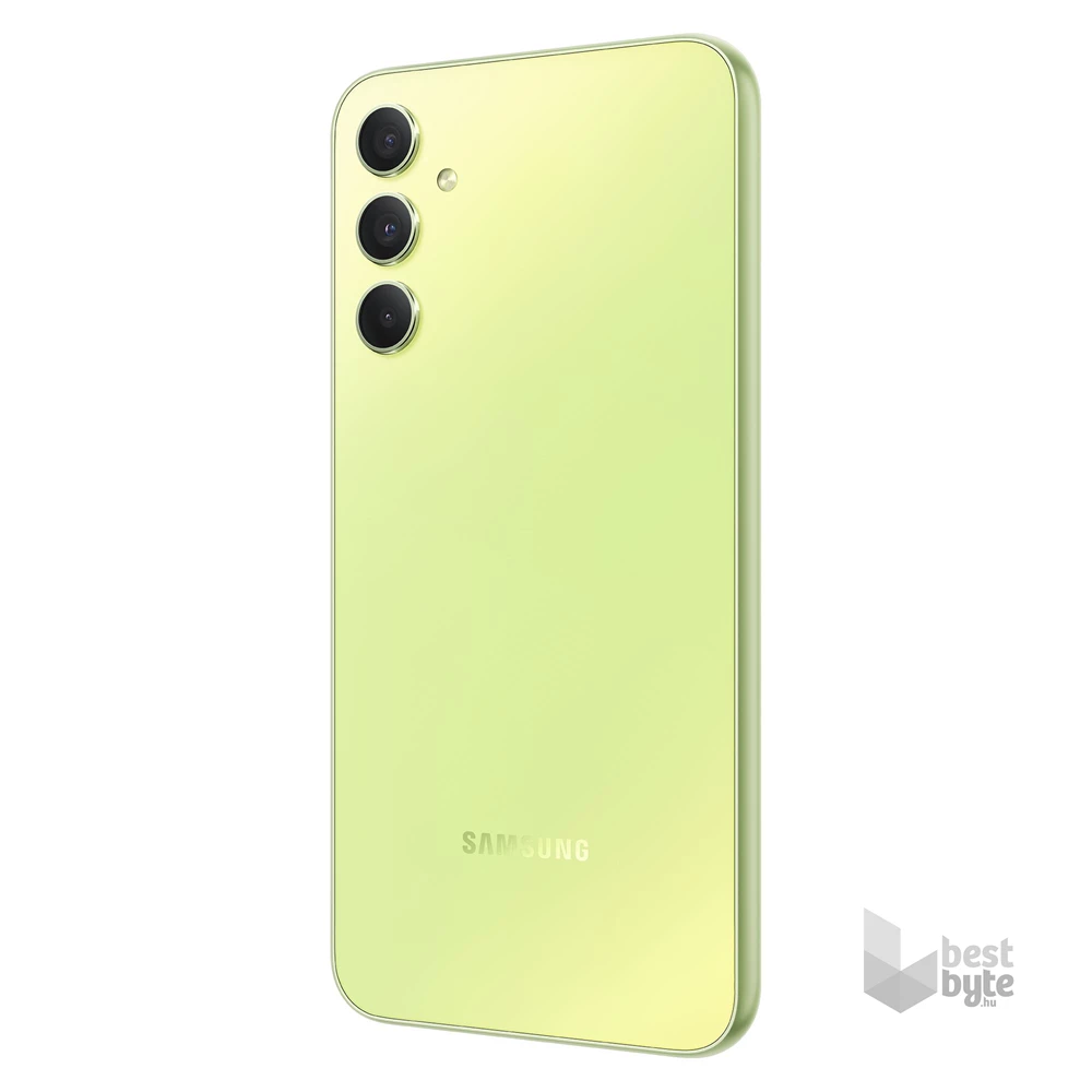 Samsung Galaxy A34 8/256GB DualSIM (SM-A346B) kártyafüggetlen okostelefon - király lime (Android)