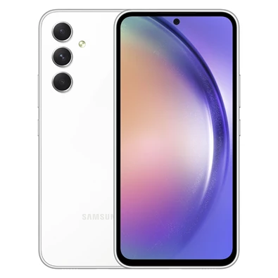 Samsung Galaxy A54 8/128GB DualSIM (SM-A546B) kártyafüggetlen okostelefon - király fehér (Android)