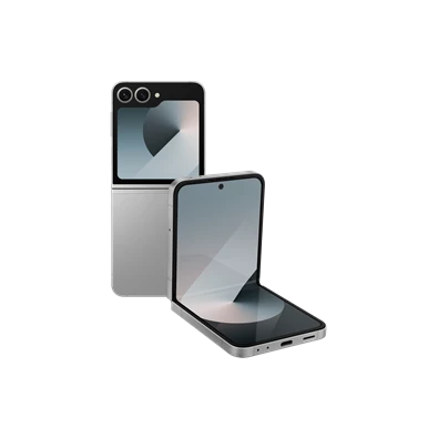 Samsung Galaxy Z Flip6 12/256GB DualSIM (SM-F741B) kártyafüggetlen okostelefon - Ködös ezüst (Android)