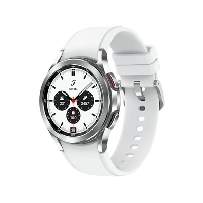 Samsung SM-R885FZSAEUE Galaxy Watch 4 Classic LTE eSIM (42mm) ezüst okosóra