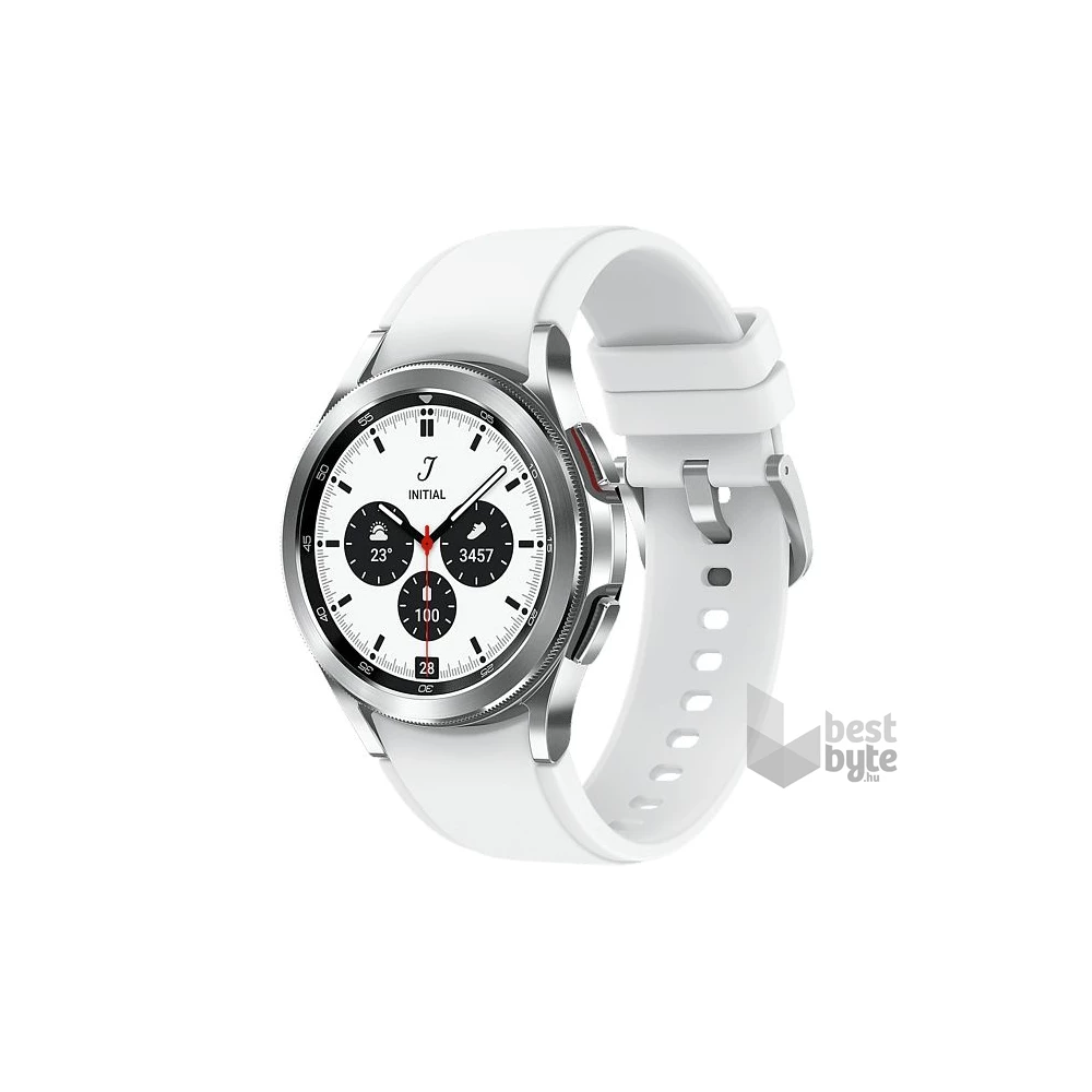 Samsung SM-R885FZSAEUE Galaxy Watch 4 Classic LTE eSIM (42mm) ezüst okosóra