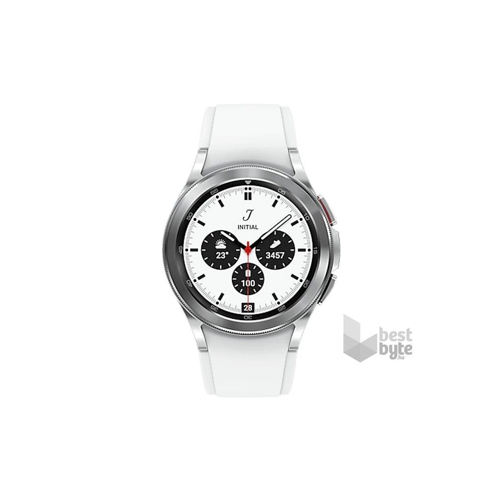 Samsung SM-R885FZSAEUE Galaxy Watch 4 Classic LTE eSIM (42mm) ezüst okosóra