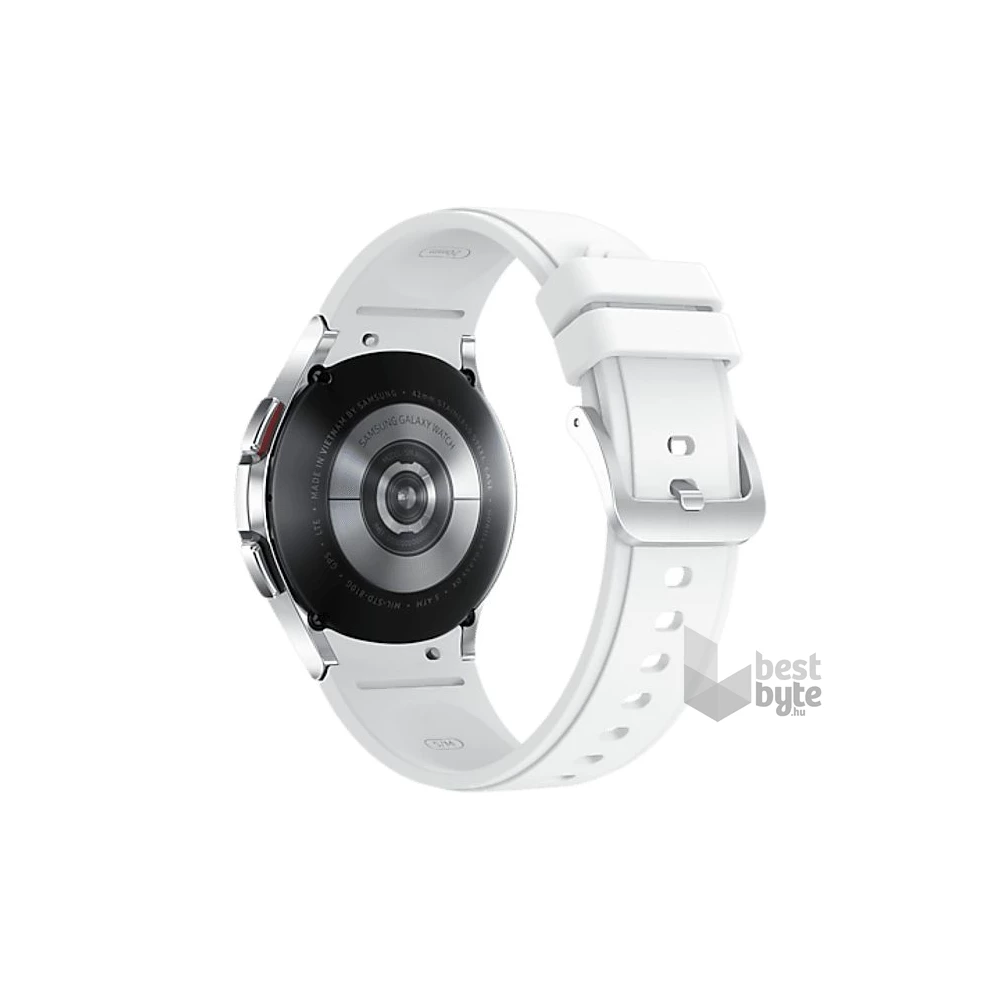Samsung SM-R885FZSAEUE Galaxy Watch 4 Classic LTE eSIM (42mm) ezüst okosóra