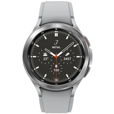 Samsung SM-R895FZSAEUE Galaxy Watch 4 Classic LTE eSIM (46mm) ezüst okosóra