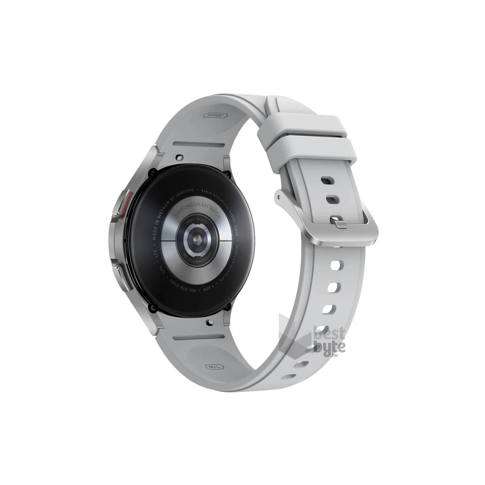 Samsung SM-R895FZSAEUE Galaxy Watch 4 Classic LTE eSIM (46mm) ezüst okosóra