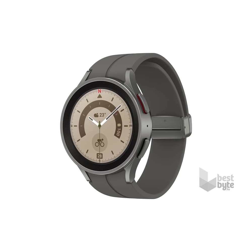 Samsung SM-R920NZTAEUE Galaxy Watch 5 Pro (45mm) titánium okosóra