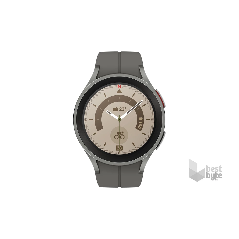 Samsung SM-R920NZTAEUE Galaxy Watch 5 Pro (45mm) titánium okosóra