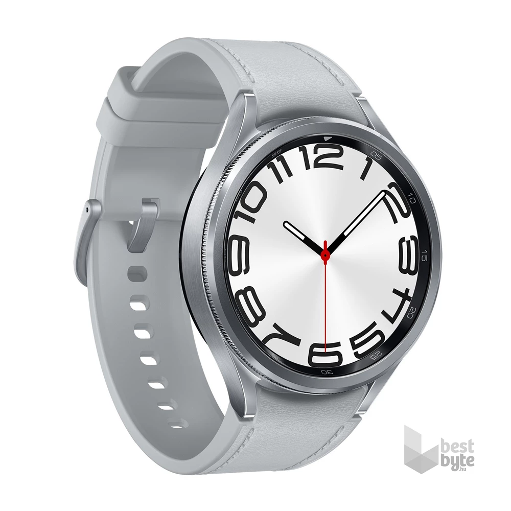Samsung SM-R960NZSAEUE Galaxy Watch 6 Classic (47mm) ezüst okosóra