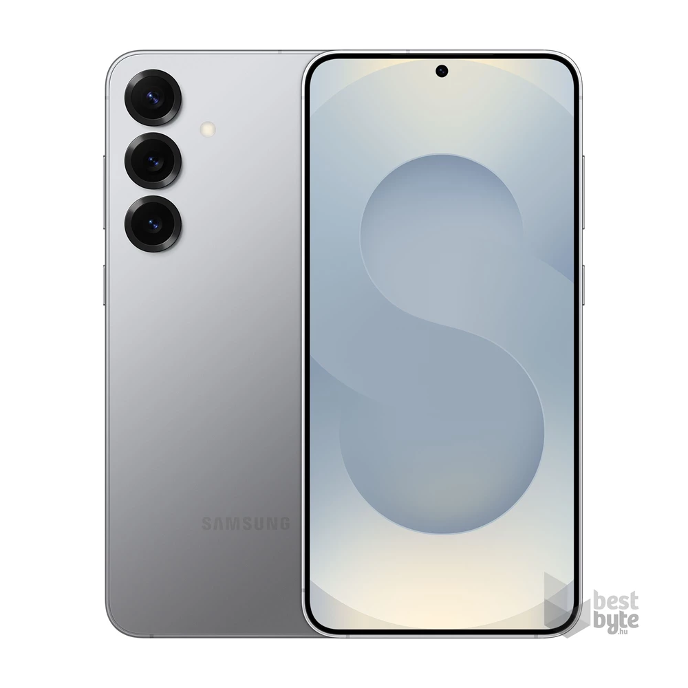 Samsung Galaxy S25+ 12/256GB DualSIM (SM-S936BZSDEUE) kártyafüggetlen okostelefon - ködös ezüst (Android)