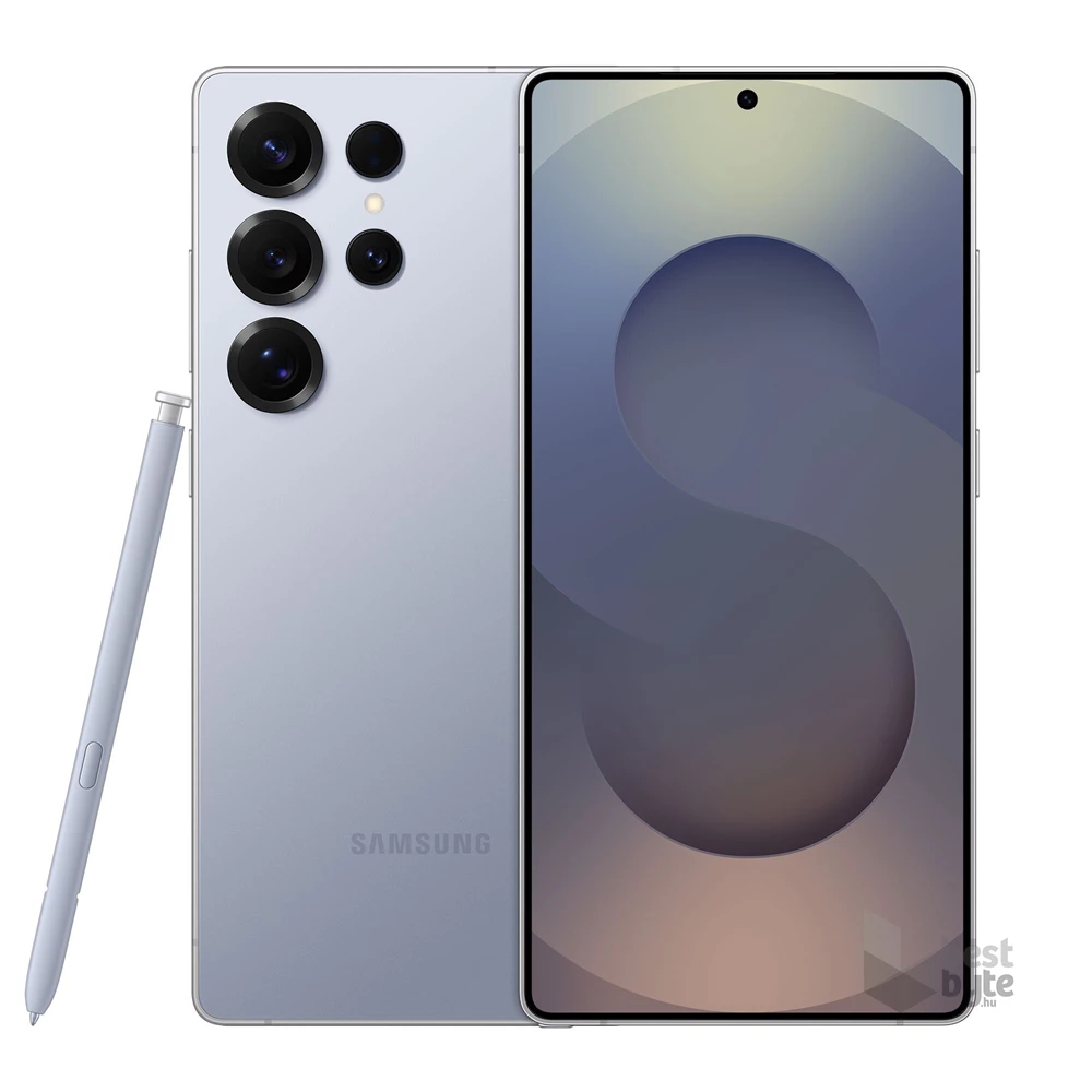 Samsung Galaxy S25 Ultra 12/256GB DualSIM (SM-S938BZBDEUE) kártyafüggetlen okostelefon - ezüstkék titán (Android)