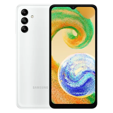 Samsung Galaxy A04s 3/32GB DualSIM (SM-A047FZWUEUE) kártyafüggetlen okostelefon - fehér (Android)