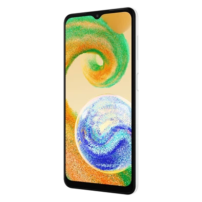 Samsung Galaxy A04s 3/32GB DualSIM (SM-A047FZWUEUE) kártyafüggetlen okostelefon - fehér (Android)