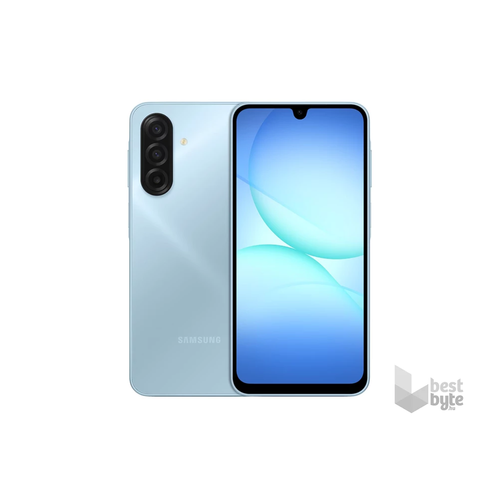 Samsung Galaxy A17 4/128GB DualSIM (SM-A175FLBBEUE) kártyafüggetlen okostelefon - kék (Android)