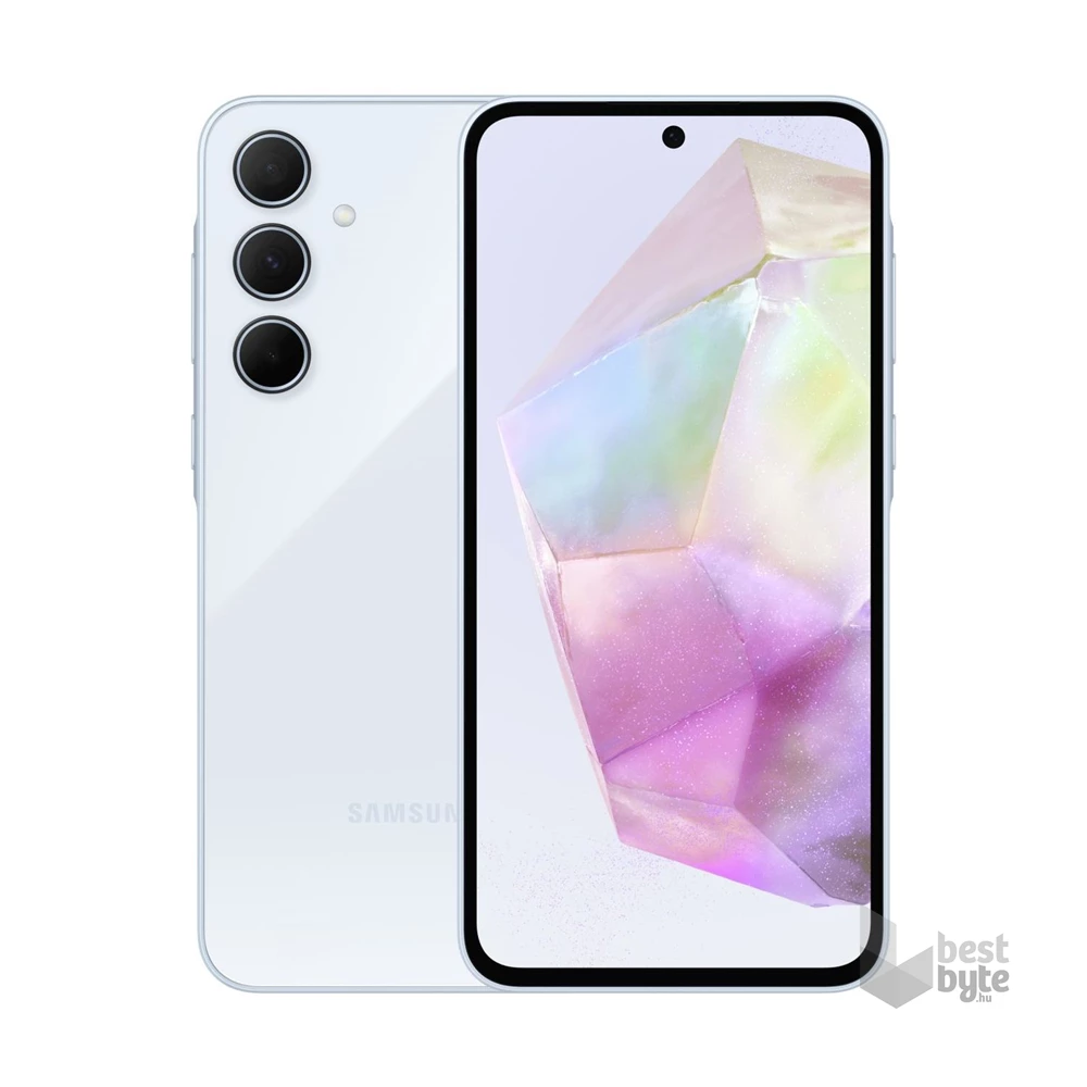 Samsung Galaxy A35 6/128GB DualSIM (SM-A356BLBBEUE) kártyafüggetlen okostelefon - király jegeskék (Android)