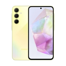 Samsung Galaxy A35 6/128GB DualSIM (SM-A356BZYBEUE) kártyafüggetlen okostelefon - király sárga (Android)