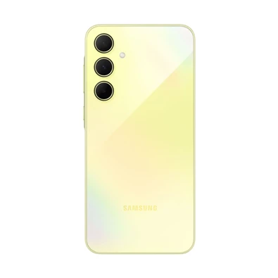 Samsung Galaxy A35 6/128GB DualSIM (SM-A356BZYBEUE) kártyafüggetlen okostelefon - király sárga (Android)
