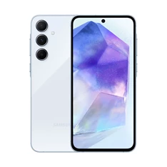 Samsung Galaxy A55 8/128GB DualSIM (SM-A556BLBAEUE) kártyafüggetlen okostelefon - király jegeskék (Android)