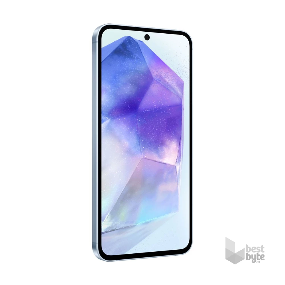 Samsung Galaxy A55 8/128GB DualSIM (SM-A556BLBAEUE) kártyafüggetlen okostelefon - király jegeskék (Android)