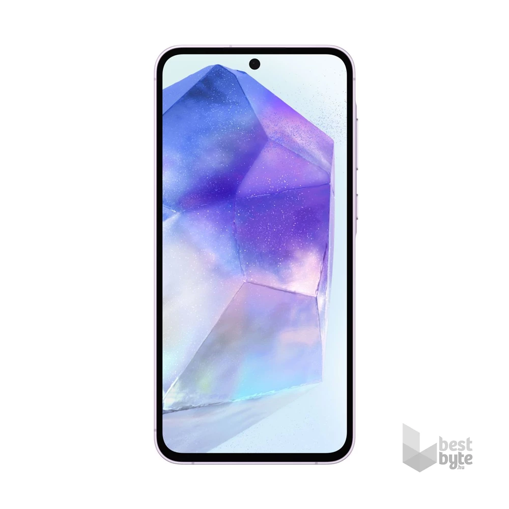 Samsung Galaxy A55 8/128GB DualSIM (SM-A556BLVAEUE) kártyafüggetlen okostelefon - király lila (Android)