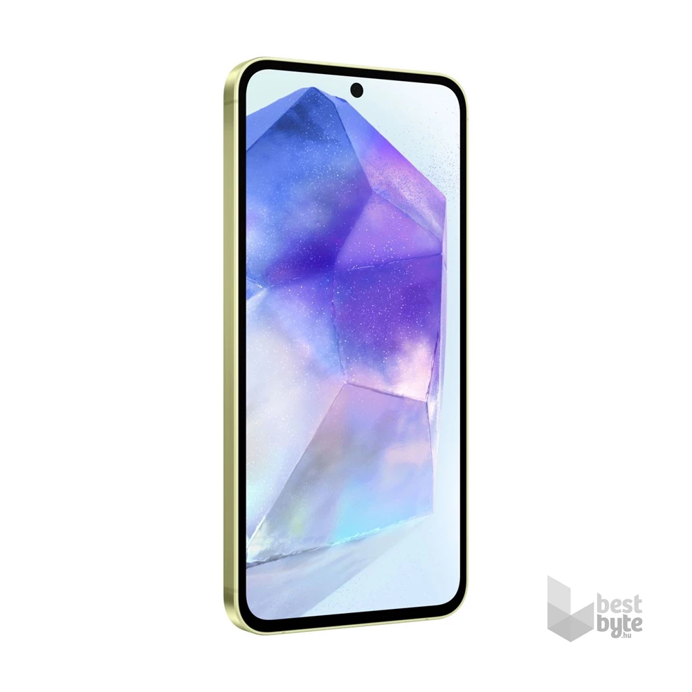 Samsung Galaxy A55 8/128GB DualSIM (SM-A556BZYAEUE) kártyafüggetlen okostelefon - király sárga (Android)