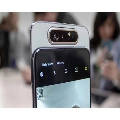Samsung SM-A805F Galaxy A80 6,7" LTE 8/128GB Dual-SIM ezüst okostelefon